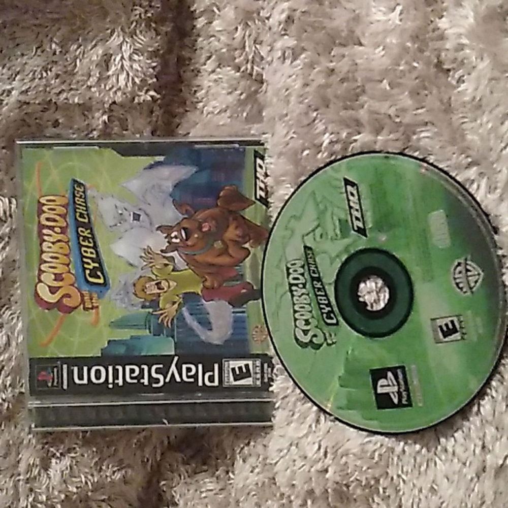 Scooby-Doo and the Cyber Chase Playstation Game